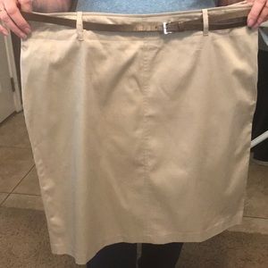 Tan Skirt
